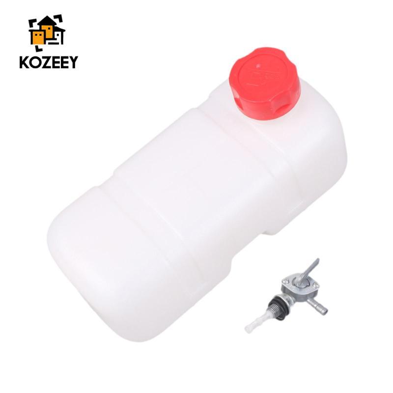 Hộp dầu bình xăng KOZEEY PETG Chống va đập cho động cơ hai thì 1E43F Máy móc làm vườn và trang trại