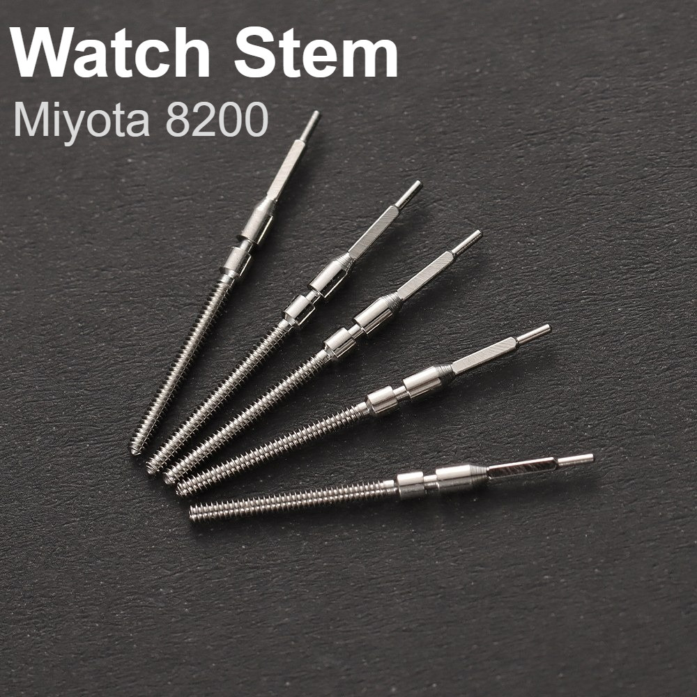 10 Chiếc Đồng Hồ Thân Cho Miyota 8200 Chuyển Động Đồng Hồ Cơ Cuộn Dây Thân Điều Chỉnh Thời Gian Vươn