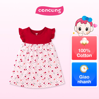 Đầm bé gái Animo Easy TX1125015 (1Y,Đỏ-hồng,TT02)