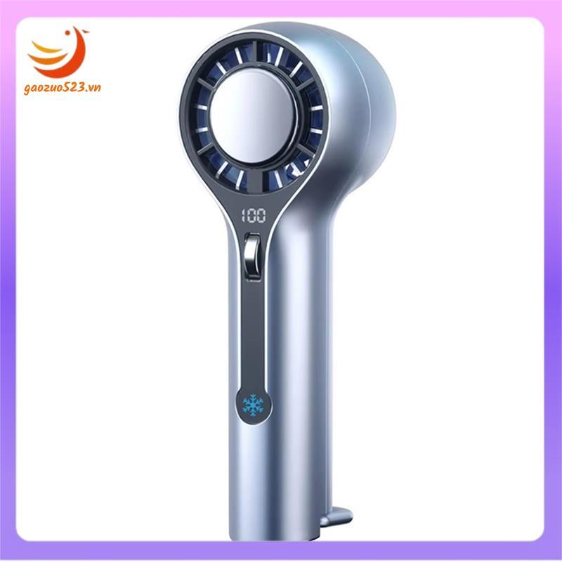 [gaozuo523.vn] Quạt cầm tay có pin 3000mAh Thiết bị làm mát di động 3000mAh để sử dụng ngoài trời