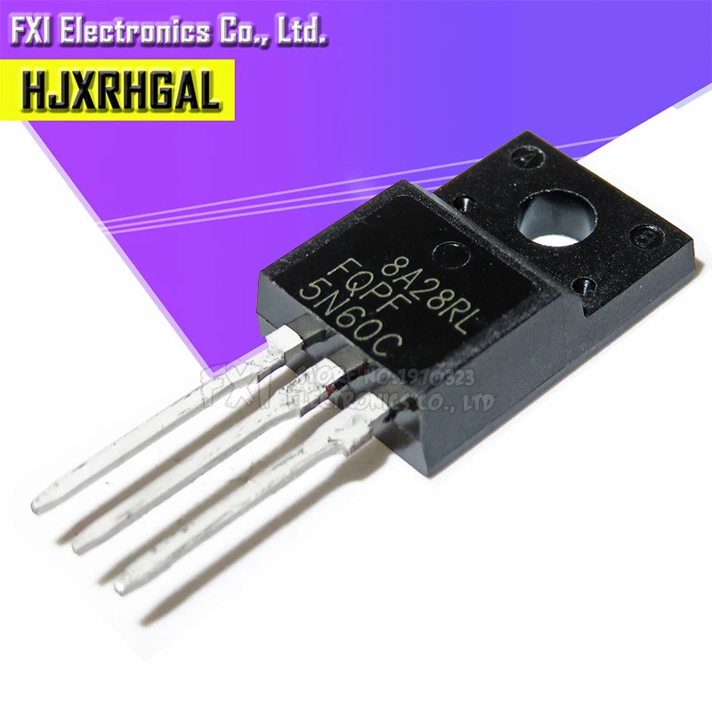 10 CÁI FQPF5N60C 5N60C TO-220 5N60 TO220 MOS FET tr nguyên bản mới