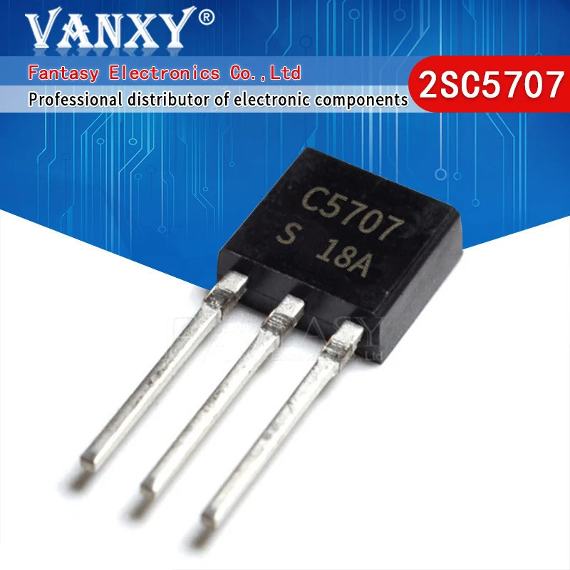 10 CÁI 2SC5707 TO-251 C5707 TO251 2SC5706 C5706 2SB1203 2SD1804 B1203 D1804 Transistor