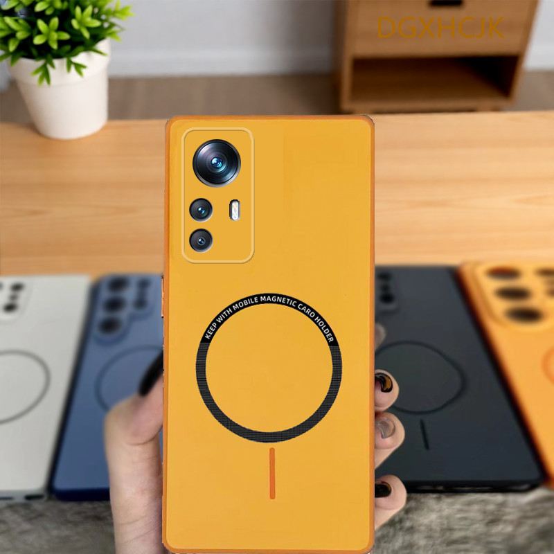 Dành Cho Xiaomi 12T Pro Ốp lưng Xiaomi 12T Xiaomi Mi 12T Pro Cover Mi 12T Shookproof Màu Ốp Lưng Sil