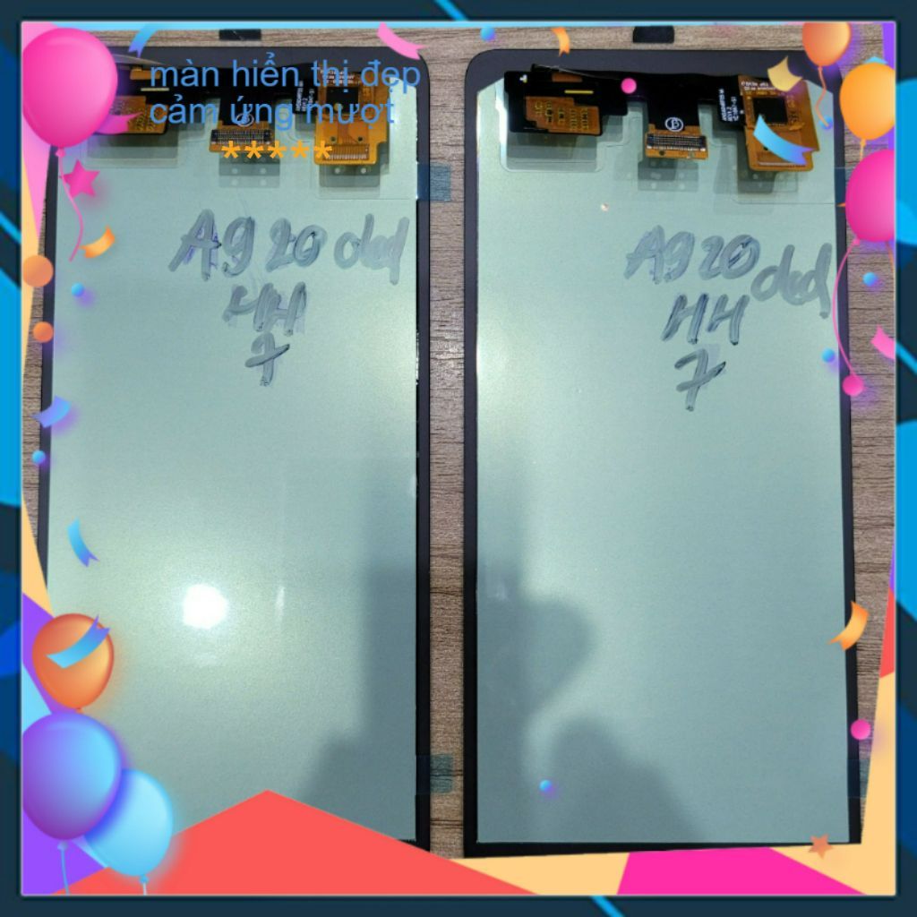 >< "test ok" Màn SS A9 2018 / A920 / A920 F, Loại OLED (tặng keo, cường lực)