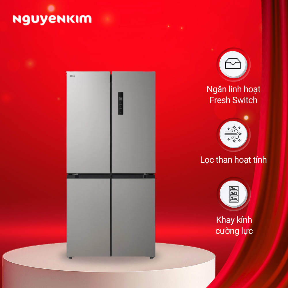 Tủ lạnh LG Inverter 474 lít LFB47SVM