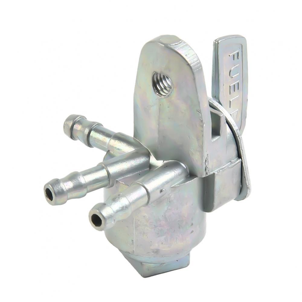 Sturdy 3 Way Petcock Tap Valve Switch for Motorcycle ATV Dirt Bike OEM Standard