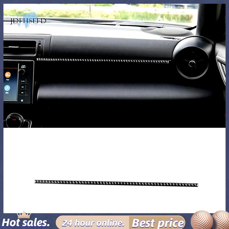 [jdfhsffd] Phụ kiện nội thất Nhãn dán viền bảng điều khiển Co-Pilot bằng sợi Carbon cho BRZ GR86 202