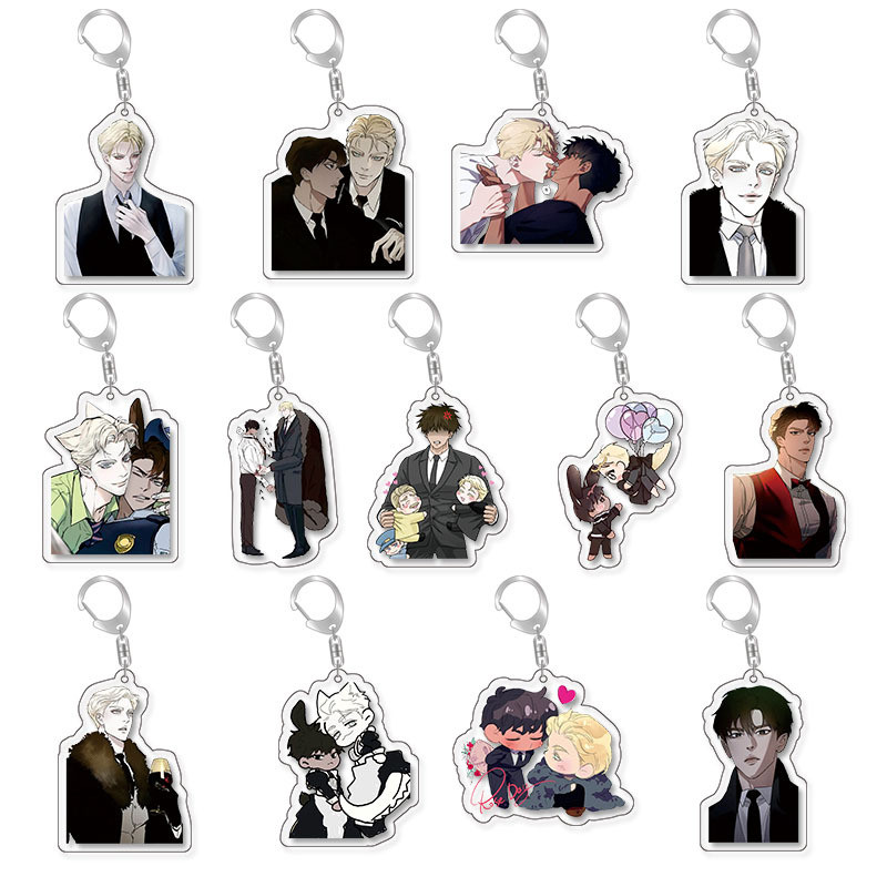 Codename Anastasia Korea Eunbi Boyseason Anime Key Rings For Noah Rorschach Kwon Taekjoo Zhenya Keyc