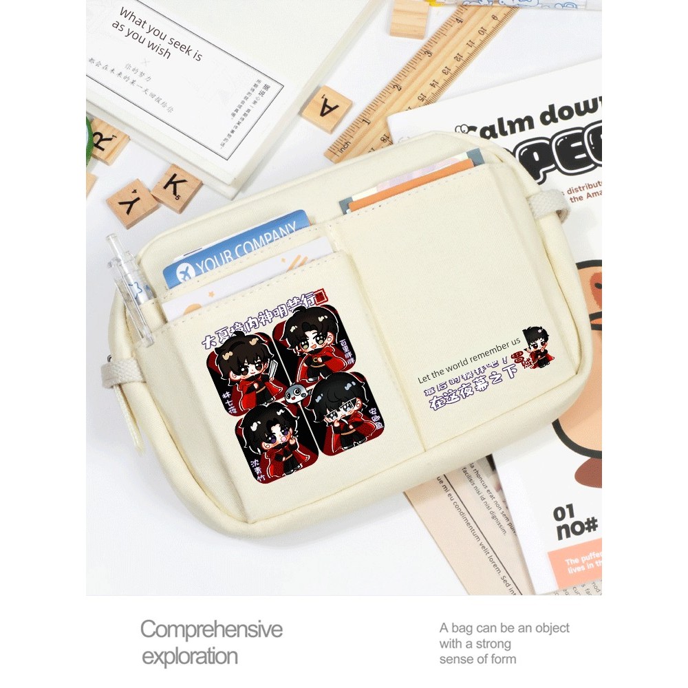 Lin Bảy Đêm Tôi Học Đũa Chúa Trong Thần Học Viện Đội Đêm Anqing Cá Hoạt Hình Xung Quanh Vải Văn Phòn