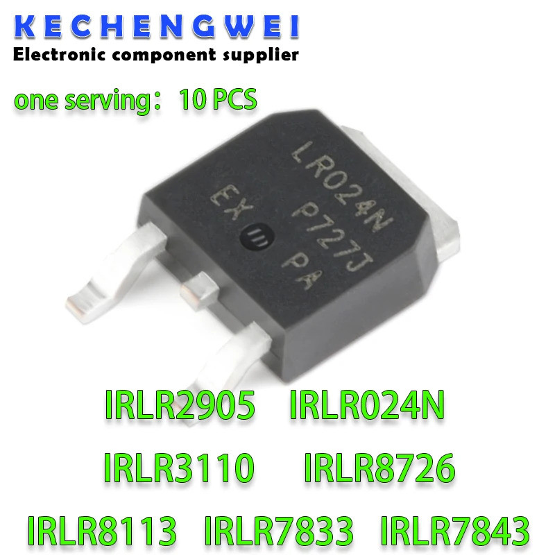 5 Chiếc IRLR2905 TO-252 LR2905 IRLR024N LR024N LR8726 IRLR3110 IRLR3110Z IRLR7833 LR7833 IRLR7843 IR