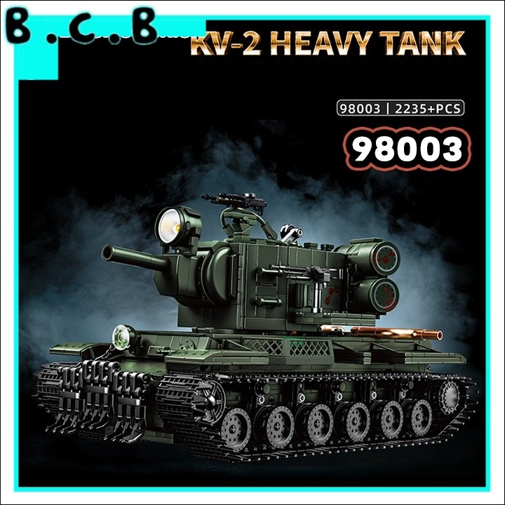Mô hình Tank KV2 Mô hình Tank Quân sự Hạng Nặng KV2 98003