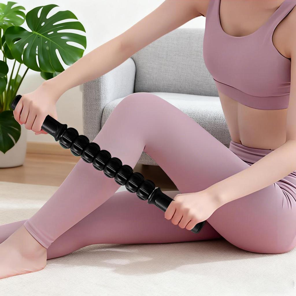 Massage Roller Portable MultiFunctional Body Massage Tools Muscles Leg Roller for Running Hiking Squ