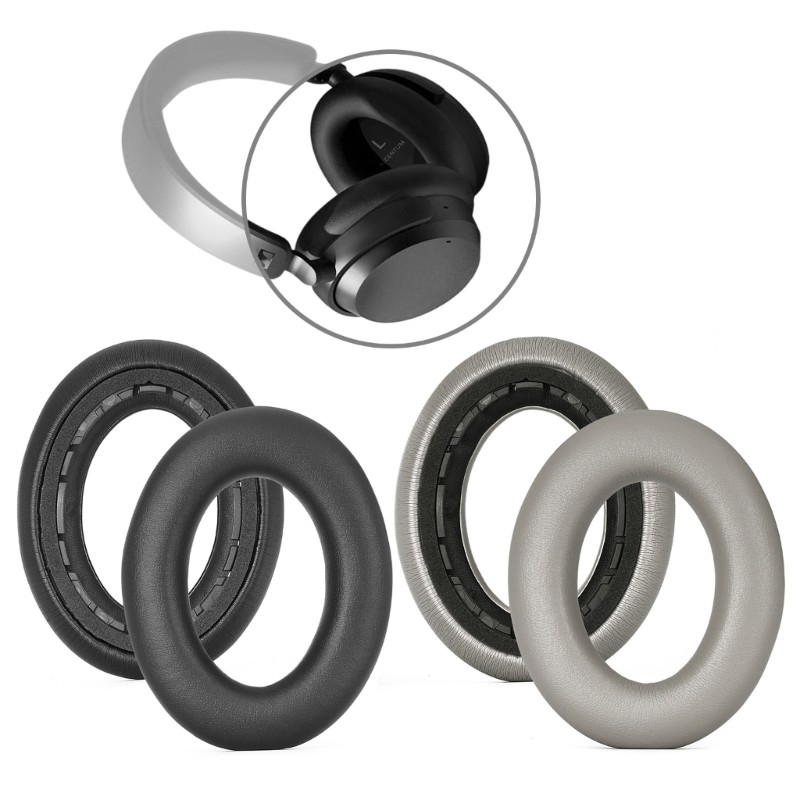 Tai nghe bằng da Yoo Protein cho Accentum Accentum + Tai nghe Đệm tai xốp mềm Cách ly tiếng ồn