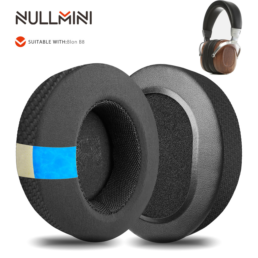 Miếng đệm tai nghe thay thế Nullmini cho tai nghe Blon B8 B20 Gel làm mát Miếng đệm tai Đệm bịt tai 