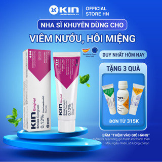 Kem Đánh Răng Kin Gingival Dùng Cho Chảy Máu Chân Răng, Hôi Miệng, Viêm Lợi, Sâu Răng 75ml