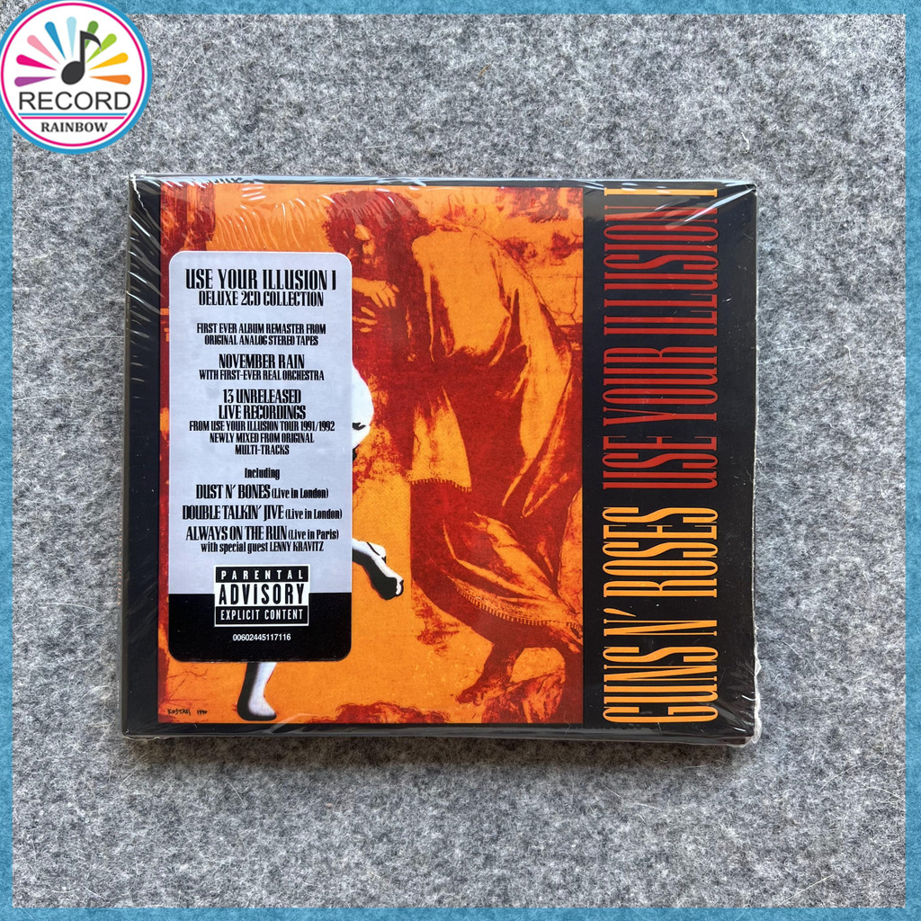 Guns N Roses Use Your Illusion I 2CD Album [Đã niêm phong] TH2 hoàn toàn mới