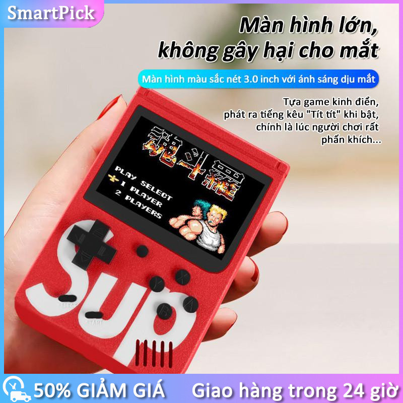Bộ máy chơi game gia đình SUP 400, Máy Chơi Game, Retro / Cổ Điển, Sup 400 in 1, Kèm Tay 2 Cầm, Cầm 