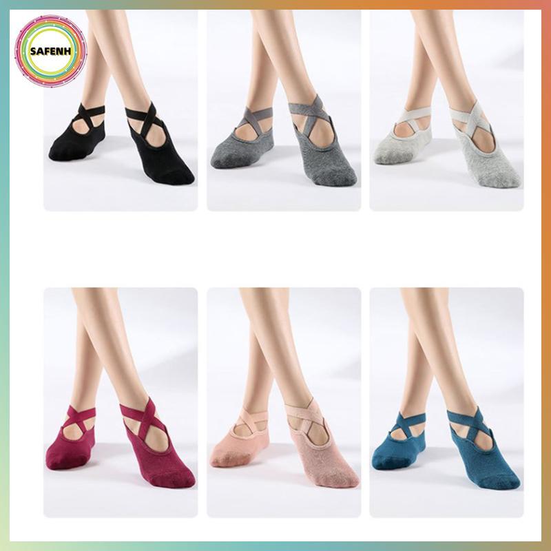 Socks Yoga Cho Nữ - Thông Khí, Chống Trơn Trượt, Phù Hợp Pilates & Whenêu Vũ