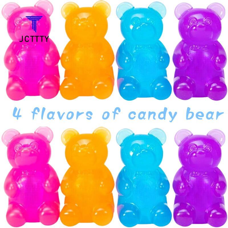 Ketchup 1 Miếng Maltose Knead Extractor Đồ Chơi Knead Cơ Điện Kawaii Kẹo Mềm Gấu Nhựa Extractor Căng