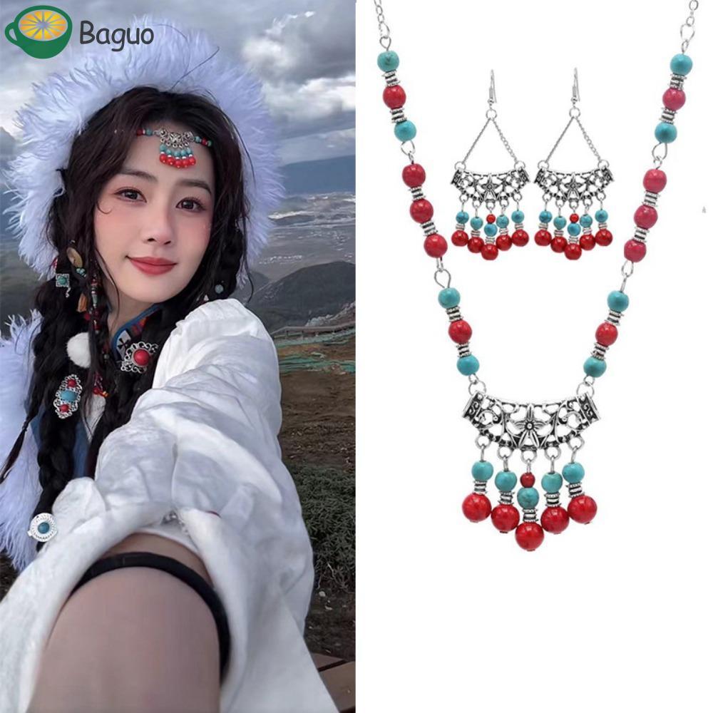 Mũ và Trang sức Bohemian Baguio - Tua rua và Hình học Cổ điển