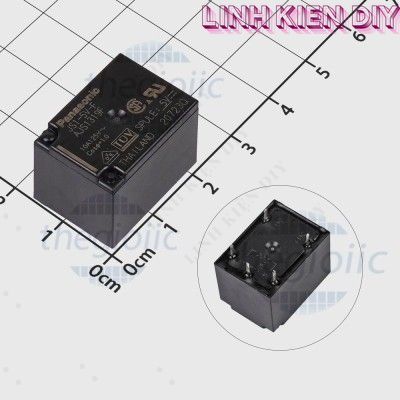 JS1-5V-F Rơ Le 5VDC 10A SPDT 5 Chân Linh Kiện DIY