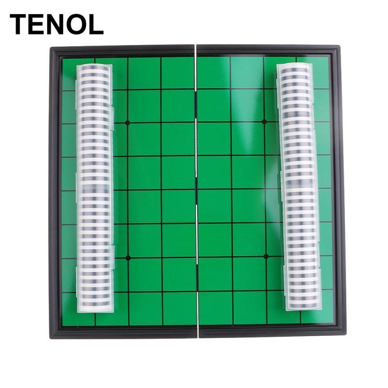 Nhựa từ tính di động gấp Reversi Othello Board Trò chơi gia đình