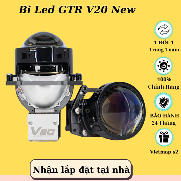 NEW 2026  ĐÈN BI LED Ô TÔ GTR X-LIGHT V20 2023