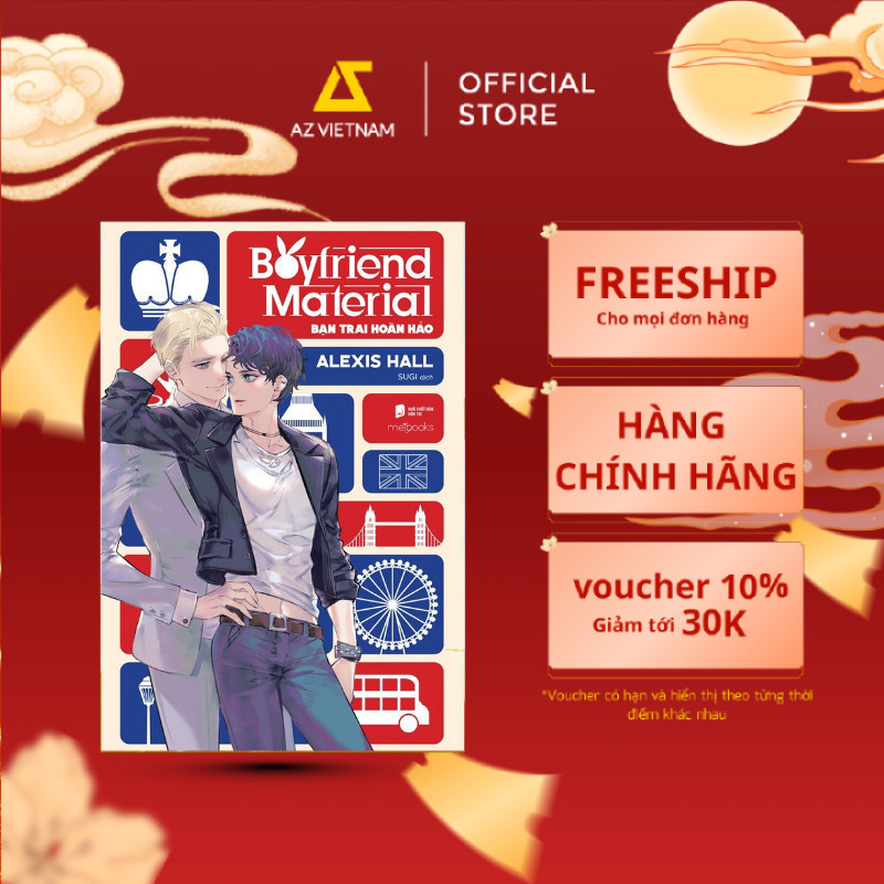 Sách - Boyfriend Material - Bạn Trai Hoàn Hảo