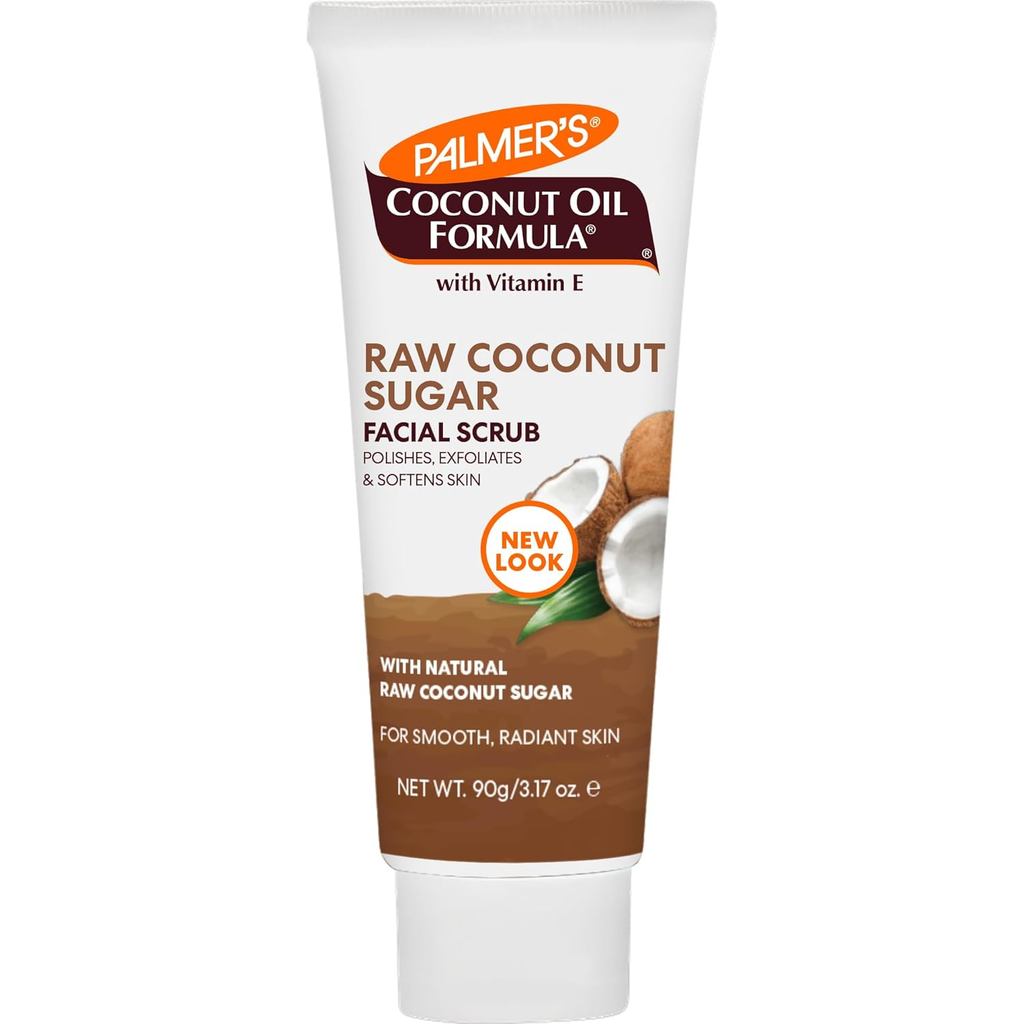 Palmer 'sCoconutOilFormulaCoconutSugarFacialScrubExfoliator, FaceScrubtoGentlyExfoliateAwayDirtandDe