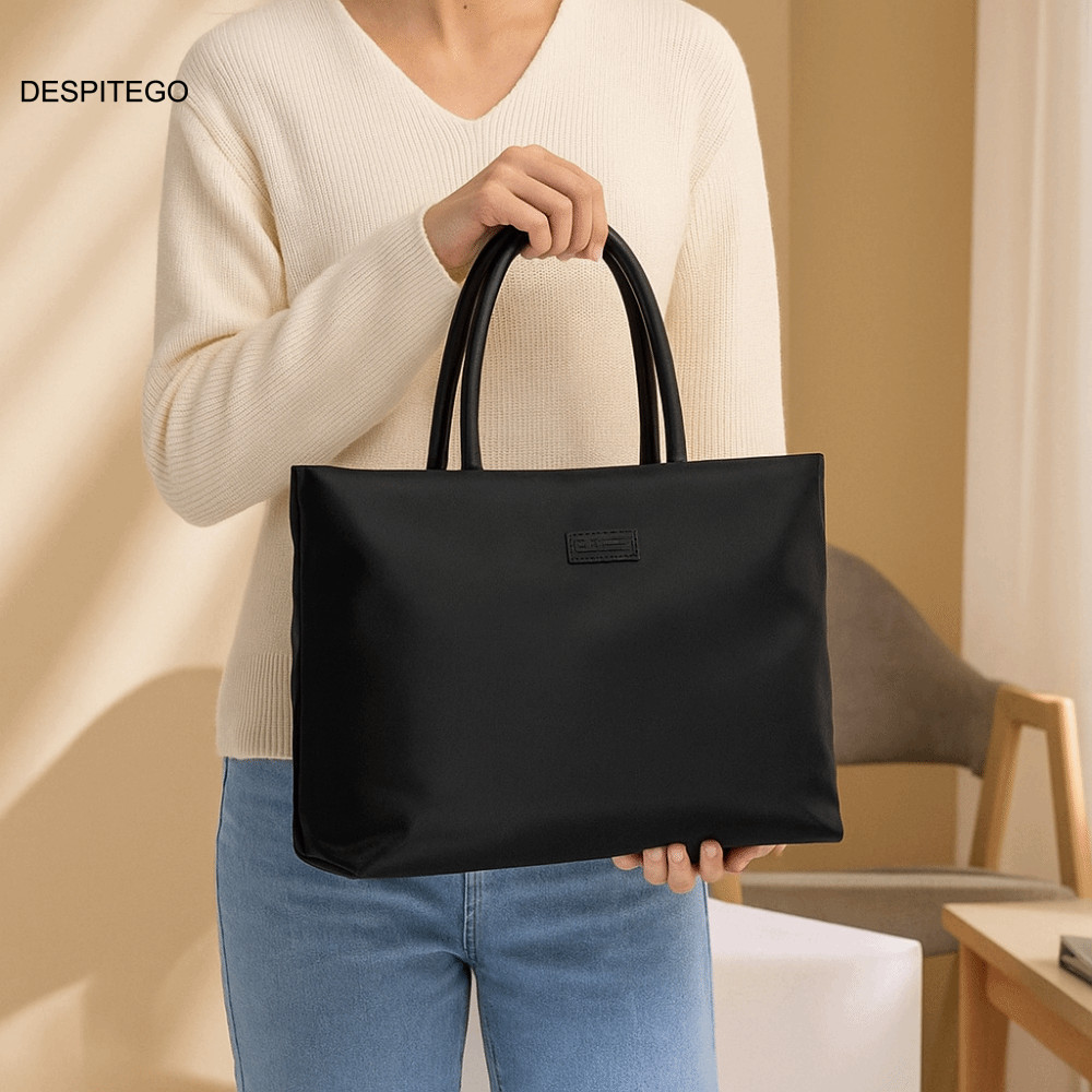 Túi đựng máy tính xách tay DESPITEGO, Túi xách đeo vai chống nước chống sốc, Túi xách tay tay cầm tay dung tích lớn 16 Inch sành điệu Sử dụng văn phòng