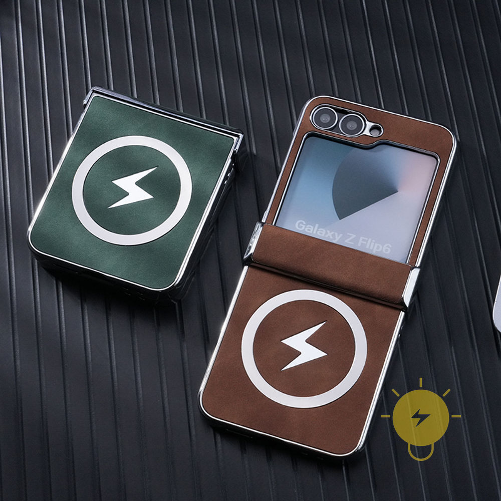 Phone Case For SAMSUNG Galaxy Z Flip 7 6 5 4 3 / Z Flip 7 FE TPU Magnetic Aesthetic Korean Cute