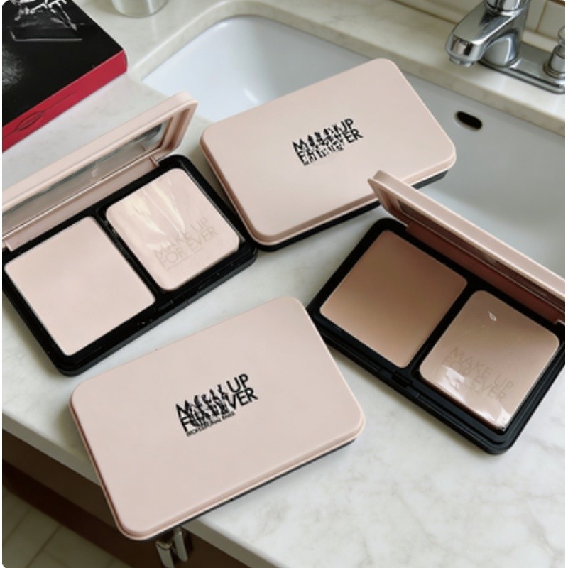 [MG Khuyến nghị] Thương hiệu mới Mô phỏng da Nhung Soft Focus Pressed Powder 11g Fixing Makeup Conce