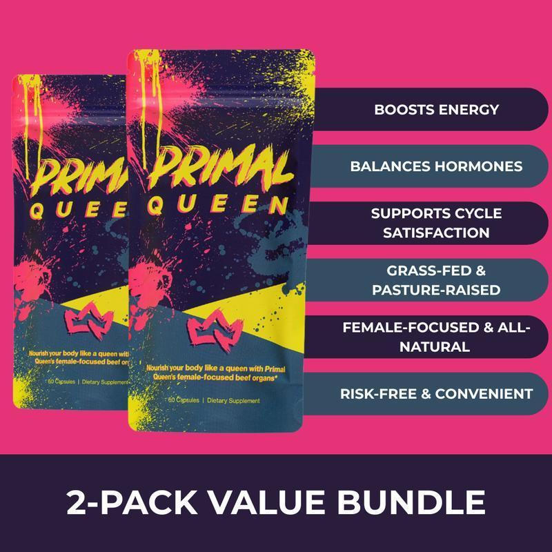 Original Queen Beef Organ Super Food-60 Days Refill Pack (2 gói) - Được thiết kế đặc biệt dành cho n