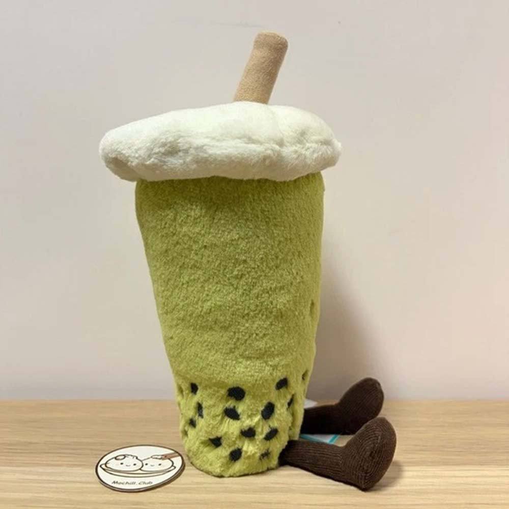 Camellia Matcha Bubble Tea Stuffed Doll Birthday Gift