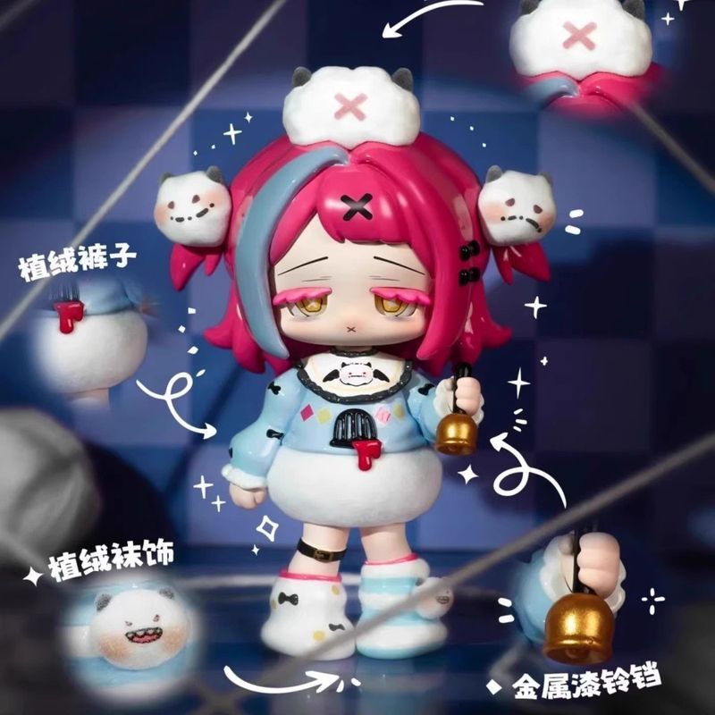 Missy Sweet and Gloomy Lolita: The Second Generation Crow Paradise Series Trendy Toy Blind Box Figur