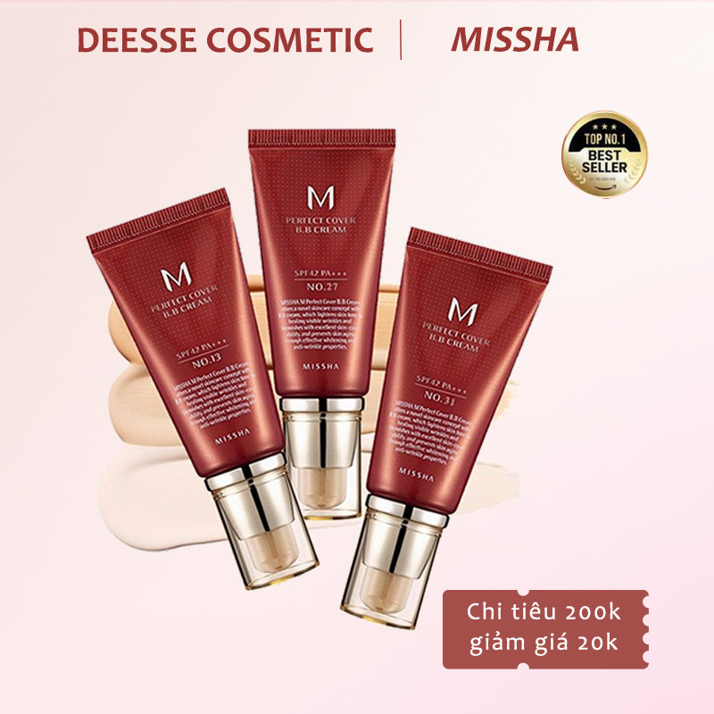 Kem Nền Missha – Che Khuyết Điểm & Làm Mịn Da