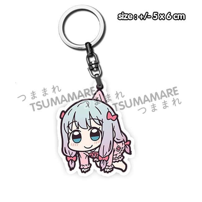 Gantungan Kunci Acrylic Anime Eromanga Sensei : Sagiri Izumi Tsumamare - Sagiri Jacket