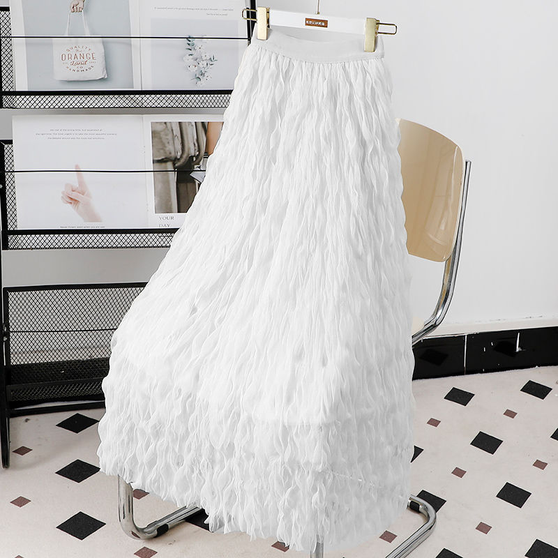 Áo layer drape layer kép nữ cho mùa hè 2025, phong cách mới, chiều dài vừa phải, thiết kế slim phù h