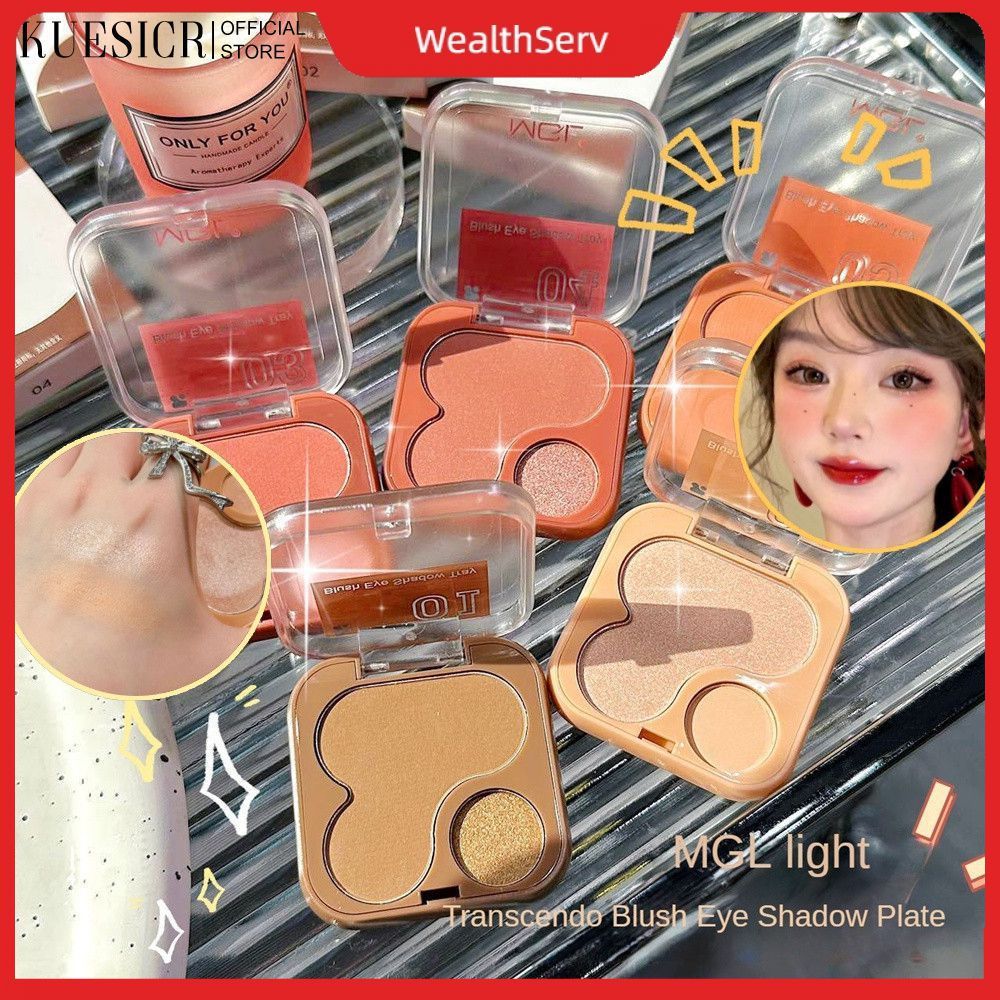 【Còn hàng】 Phấn má hồng không bụi, 2P Original Oh my blush OMB 4.3g / 5g. 【WealthServ】