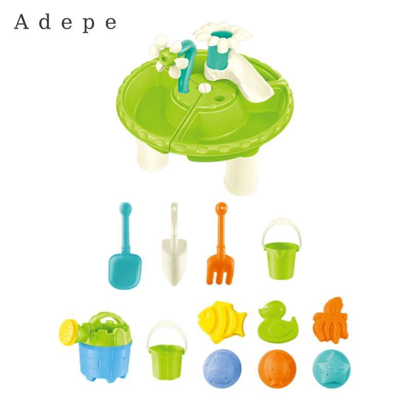 13 Chiếc Bàn Cát Và Nước Cát Dụng Cụ Nạo vét Bàn Hộp Cát Hoạt Động Ngoài Trời