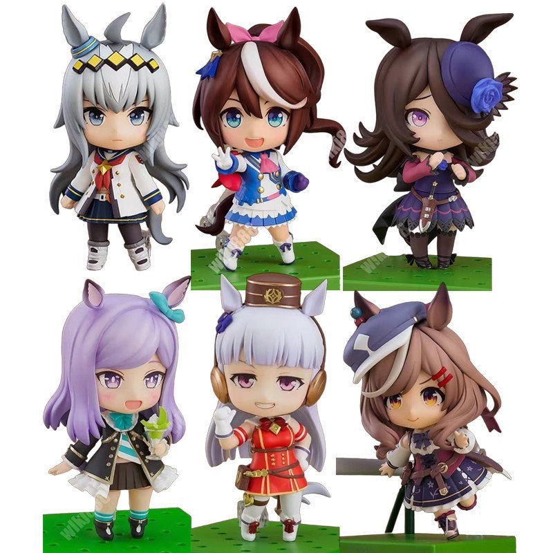 Uma Musume Pretty Derby Nhân Vật Hành Động Mambo Nendoroid Tàu Vàng Oguri Cap Tokai Teio Nhân Vật Hà