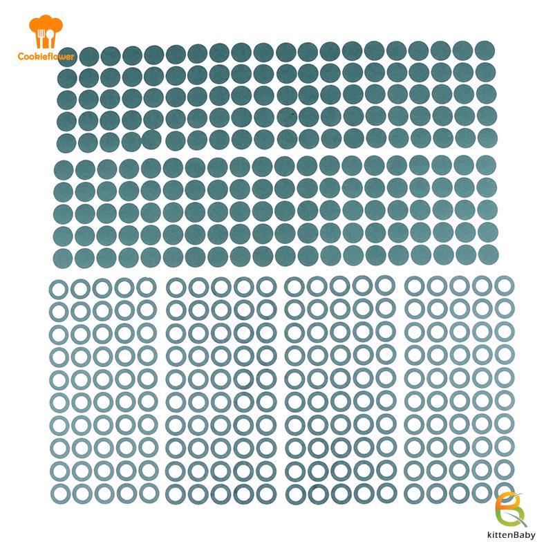 [Kitten-t] 200 Chiếc Tự Dính 18650 21700 26650 32650 Vòng Đệm Cách Nhiệt Pin Li-ion Cách Nhiệt Cách 