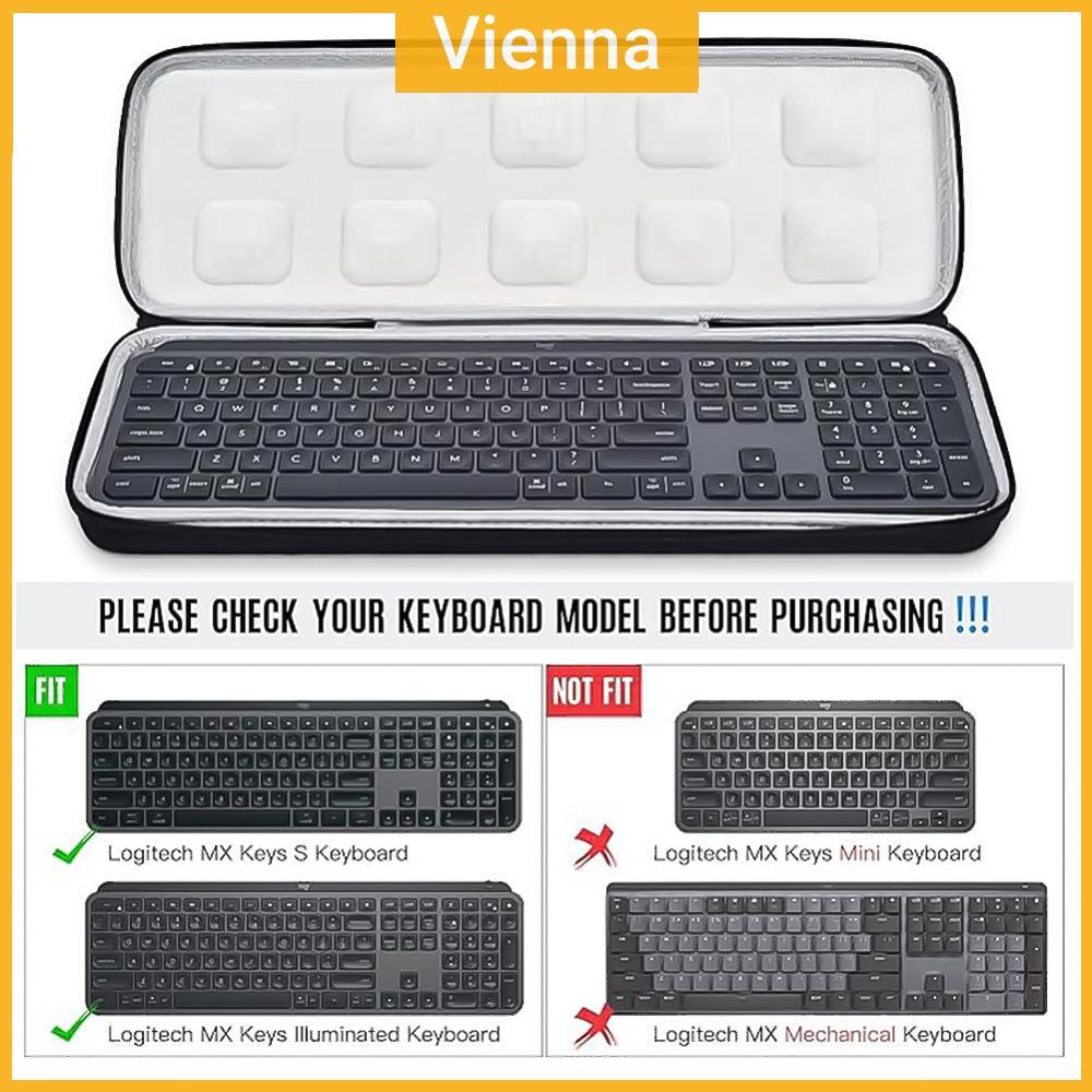 Hộp đựng du lịch cứng chống sốc cho bàn phím Logitech MX Keys S
