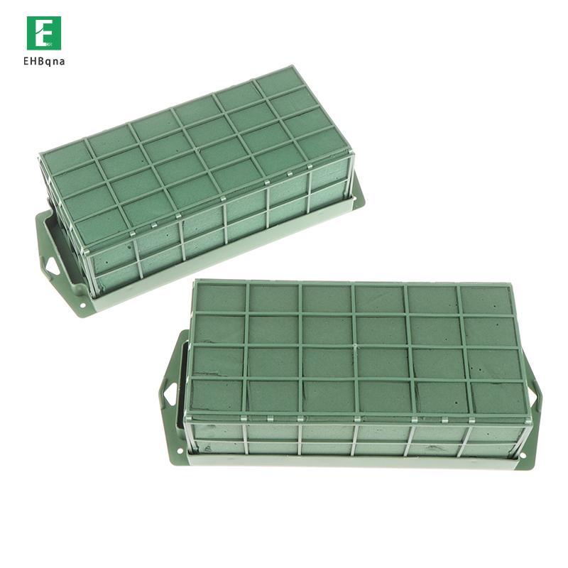 [EHB-t] 1Pc Oasis Wet Foam Blos Floral Florist Bọt Xanh Bri Hoa Tươi Bọt Bùn Cho DIY Florist Hoa Sắp