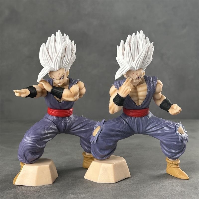 Rồng Bóng Hình Thần Trắng Gohan Beast Gohan Xe Để Bàn gk Đồ Chơi Anime Hình Mẫu Đồ Trang Trí