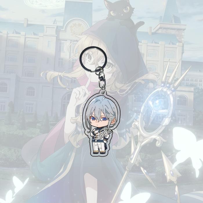 Gantungan Kunci Monica Everett Anime Silent Witch - Isabelle Norton - Keychain Souvenir Cyril Ashley