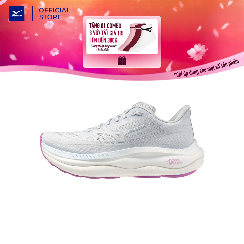 Giày Chạy Bộ NỮ WAVE SKY 9 - Trắng - J1GD250273