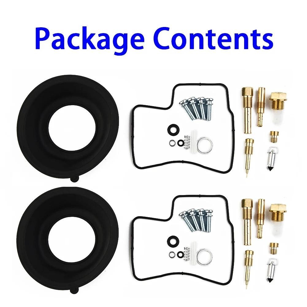 2 Bộ Xe Máy Bộ Chế Hòa Khí Xây Dựng Lại Bộ Sửa Chữa Màng Phù Hợp Cho Xe Honda Shadow 500 VT500C 1983