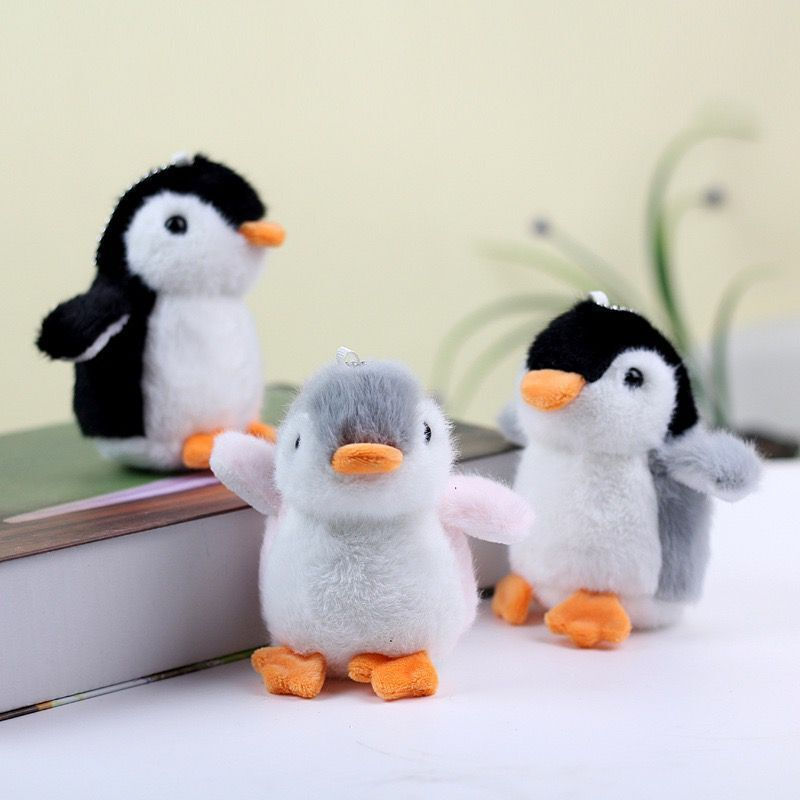 New Product#Penguin plush toy cute little penguin stuffed toy bag keychain backpack pendant baby bir