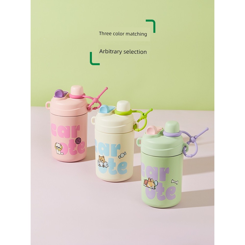 bình giữ nhiệt bình nước giữ nhiệt Bình giữ nhiệt cà phê bằng thép không gỉ Carot Girls 316L